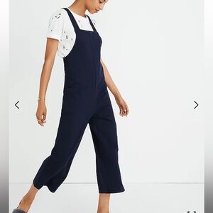 Madewell Knit Patch pocket Overalls